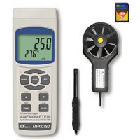 Thiết bị đo tốc độ gió, lưu lượng gió, độ ẩm, nhiệt độ môi trường AM-4237SD
