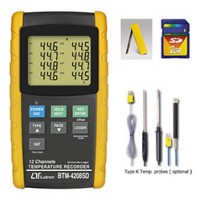 Máy đo nhiệt độ 12 kênh LUTRON BTM-4208SD