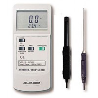 Máy đo nhiệt độ, độ ẩm môi trường, nhiệt độ K  LUTRON HT-3006HA