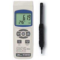 Thiết bị đo nhiệt độ, độ ẩm môi trường, nhiệt độ điểm sương LUTRON HT-3007SD