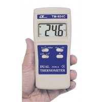 Máy đo nhiệt độ 2 kênh dạng bỏ túi LUTRON TM-924F